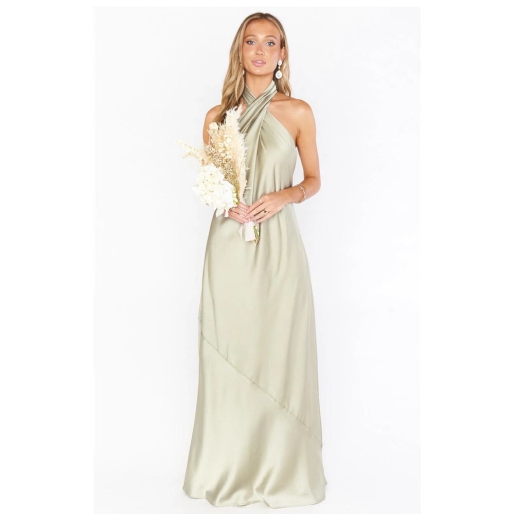 Show Me Your MuMu Jasmine Halter Dress